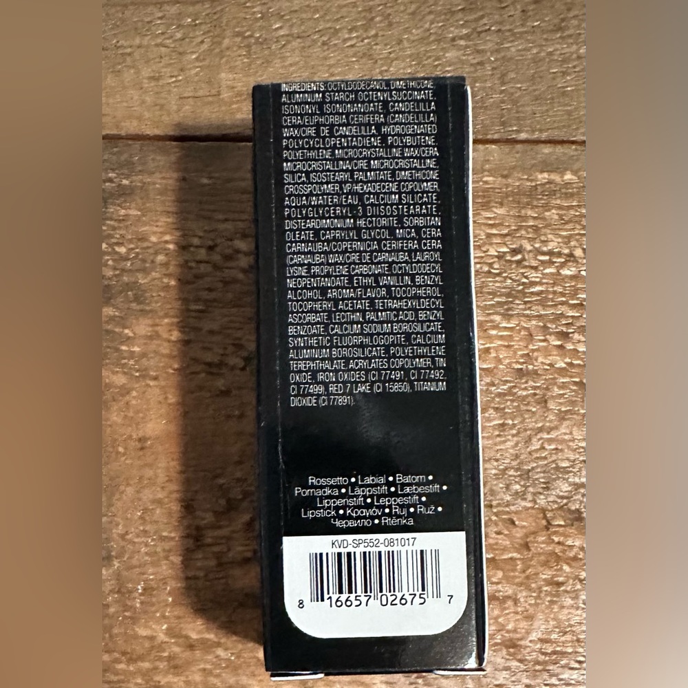 Kat Von D Lolita II STUDDED KISS CRÈME LIPSTICK New in package - Picture 7 of 7